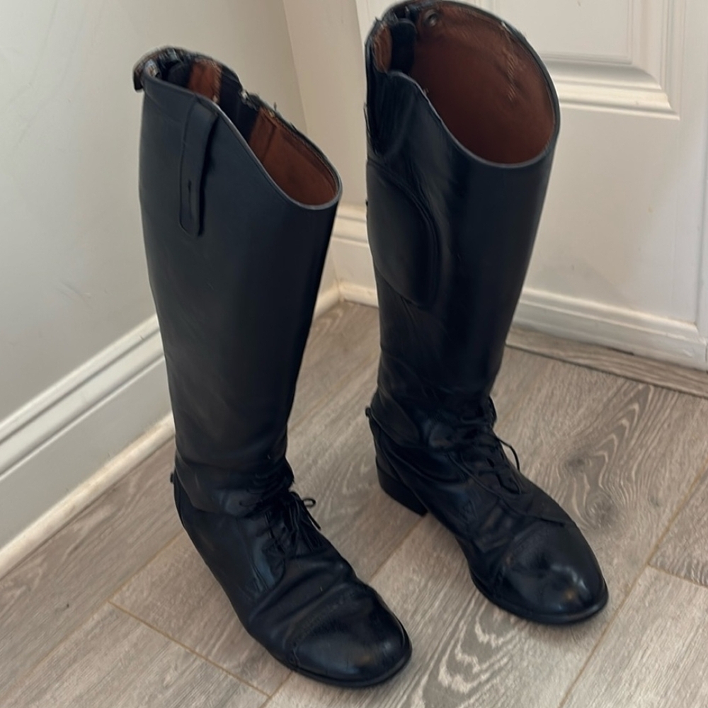 Ariat Black Leather Tall Boots